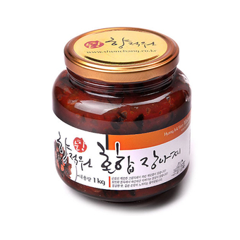 혼합 장아찌(1kg유리병)